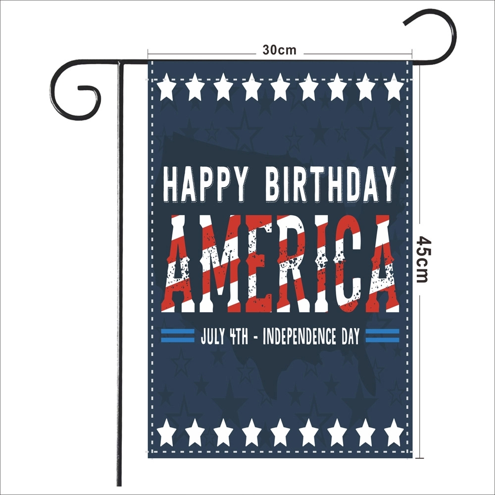 Independence Day Yard Outdoor Garden Flags 7