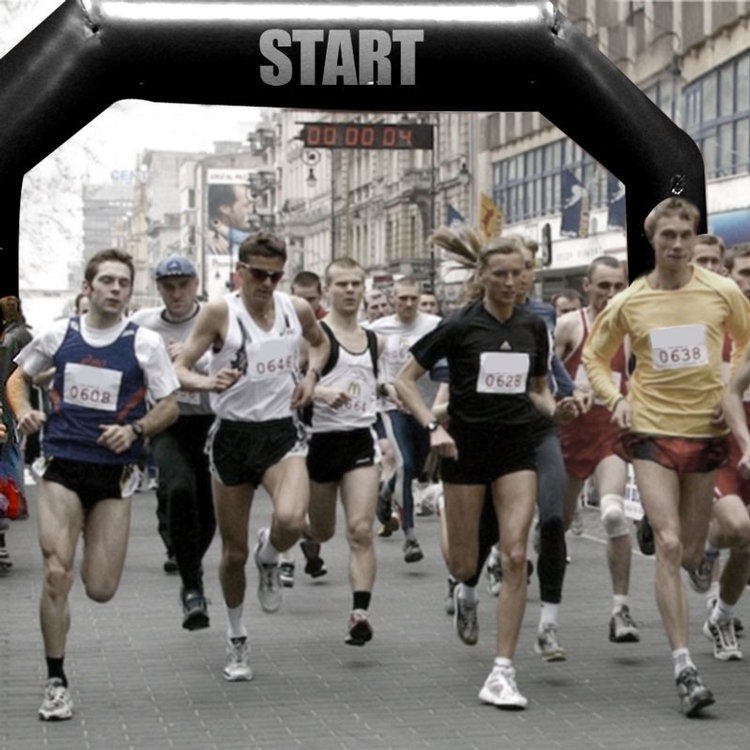 Inflatable Arch event entrance - 40'L x 25'H 5