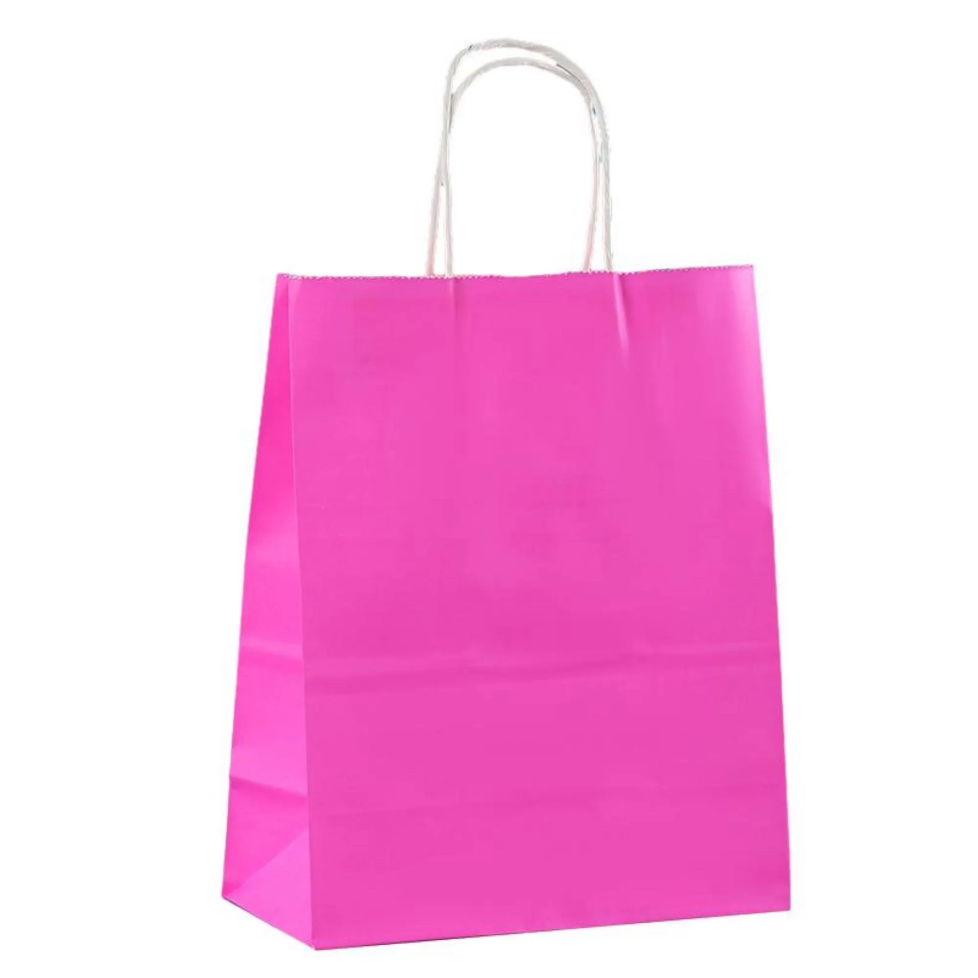 Kraft Paper Shopper Tote Bag MOQ 100PCS 18