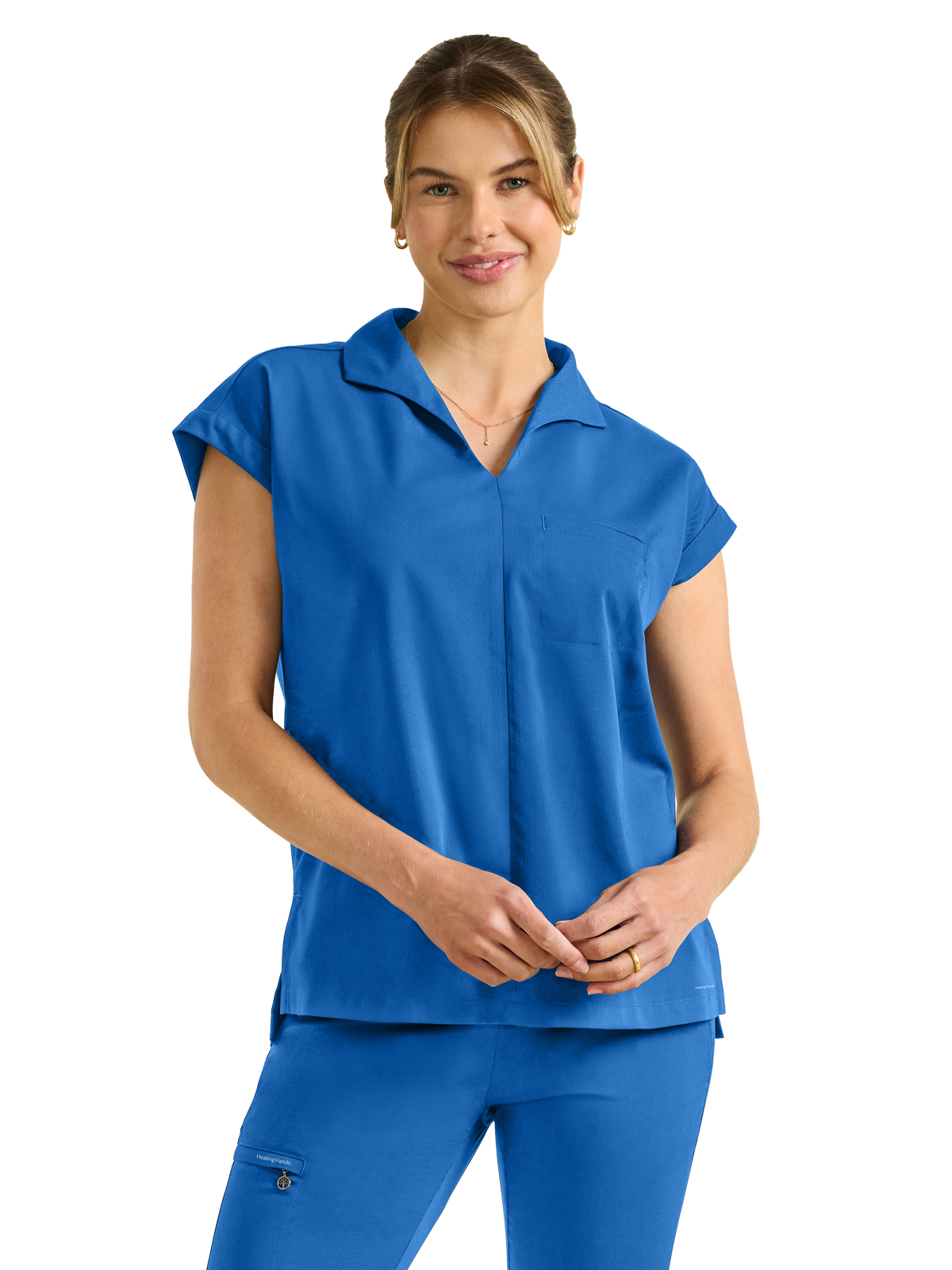 Healing Hands - HH Purple Label - Women's 1-Pocket Jazz Tuckable Shirt 15