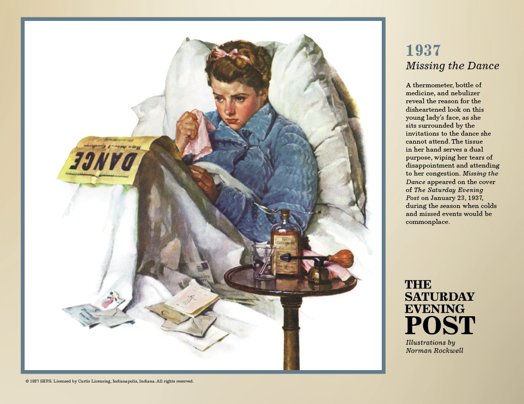 Triumph® Calendars The Saturday Evening Post Deluxe Pocket Calendar 17