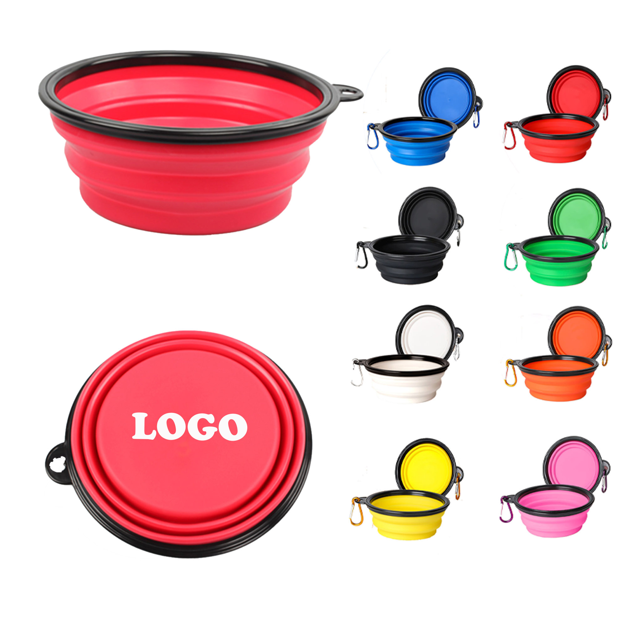 MOQ 5 pcs Collapsible Pet Bowl 2