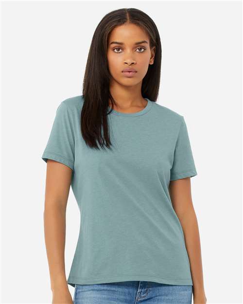 Women's Relaxed Fit Heather CVC Tee - 6400CVC 44