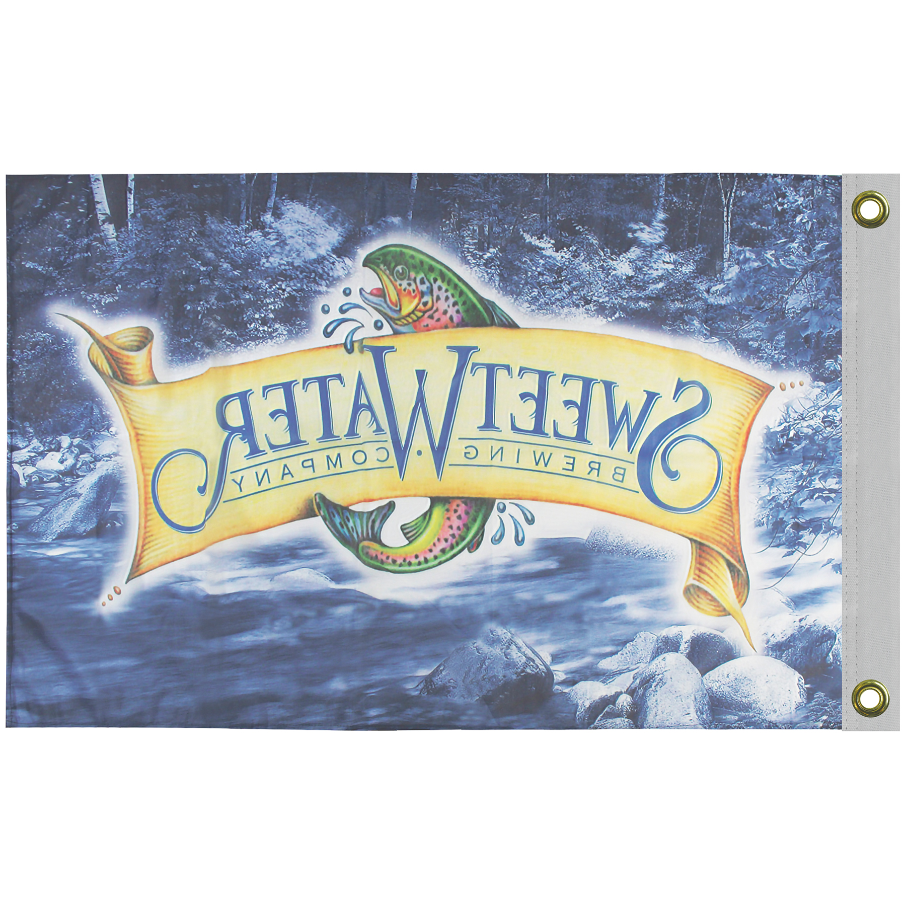2' x 3' Digitally Printed Knitted Single Reverse Polyester Flags 10