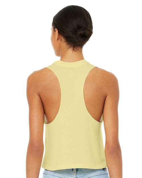 Women's Racerback Crop Tank - 6682 87