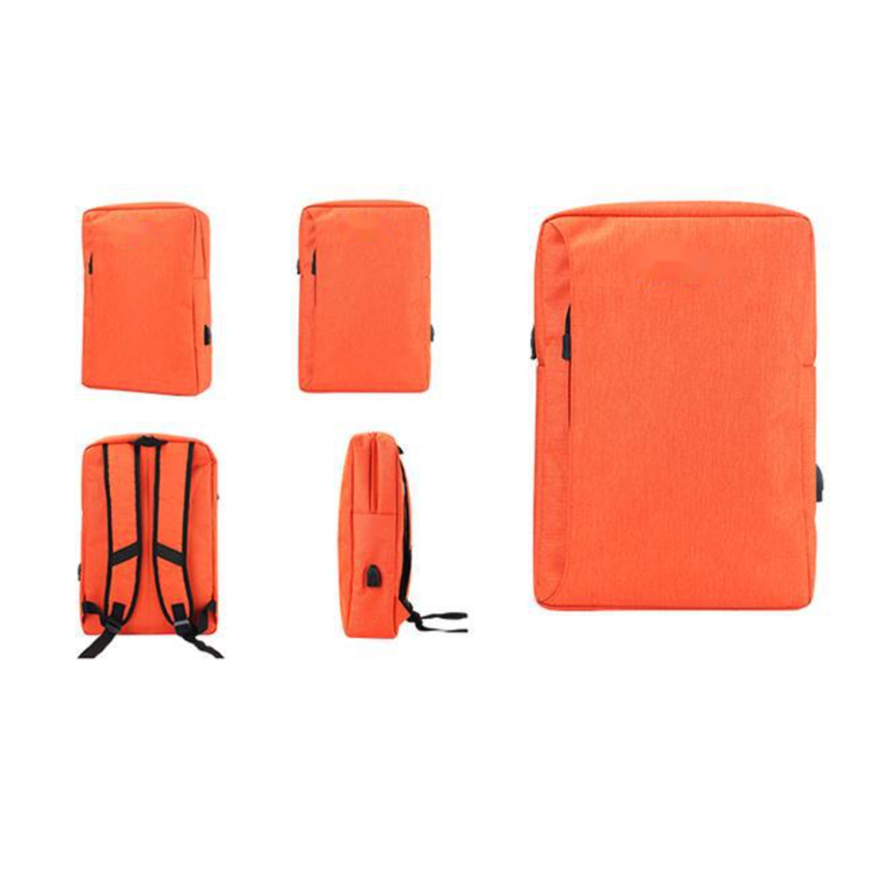 Rectangle Laptop Backpack (Direct Import) 4