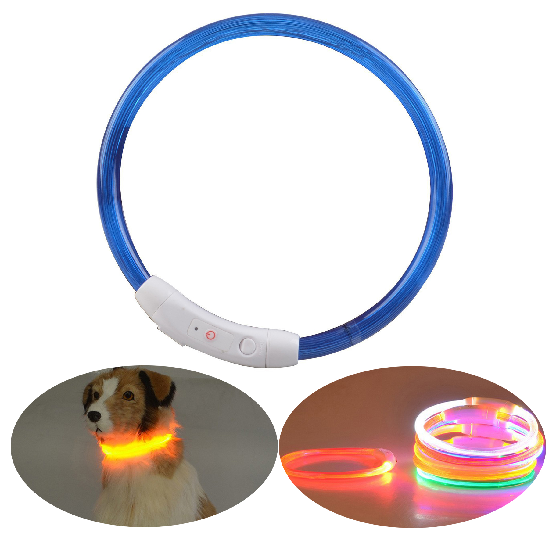 LED Dog Necklace 2
