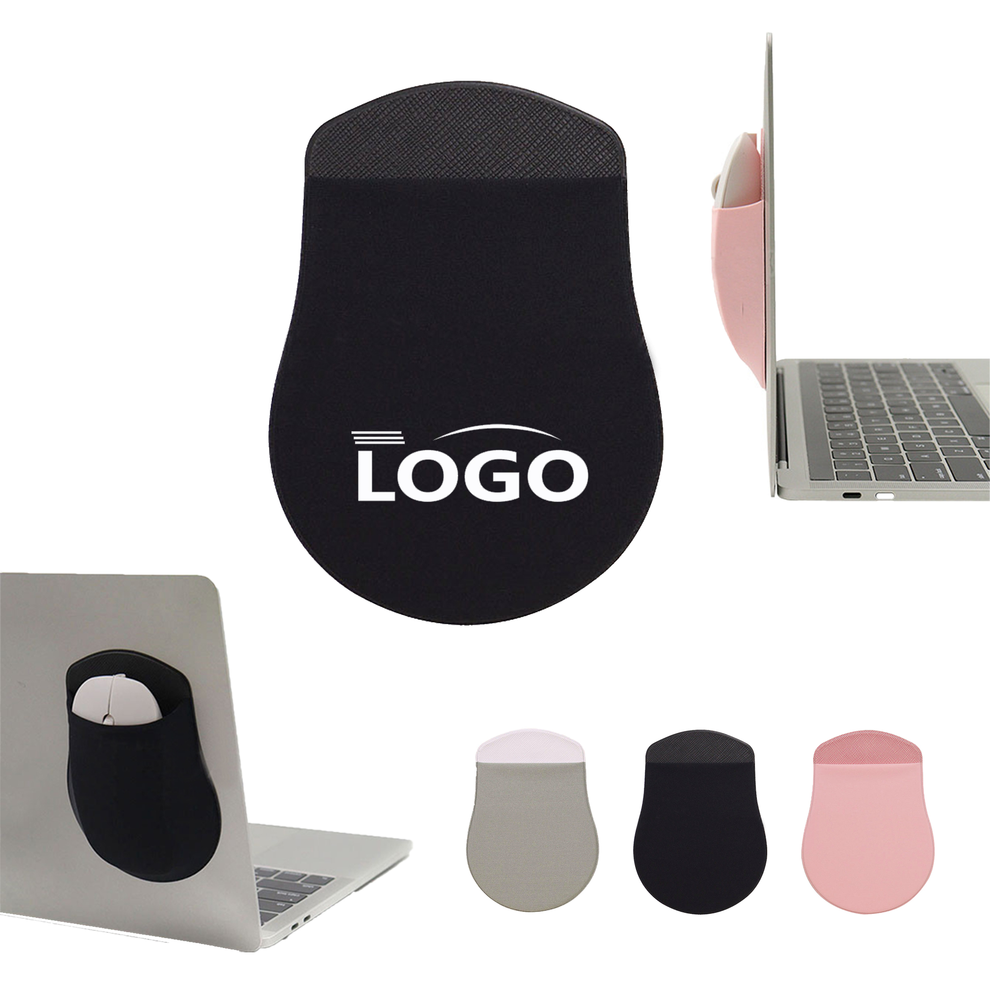MOQ:50pcs Self-Adhesive Laptop Mouse Pocket 1