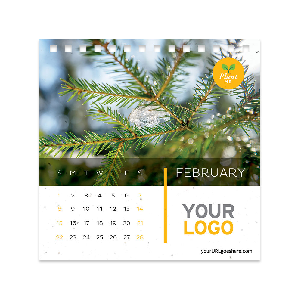 Custom Photo Plantable Eco Calendars 3