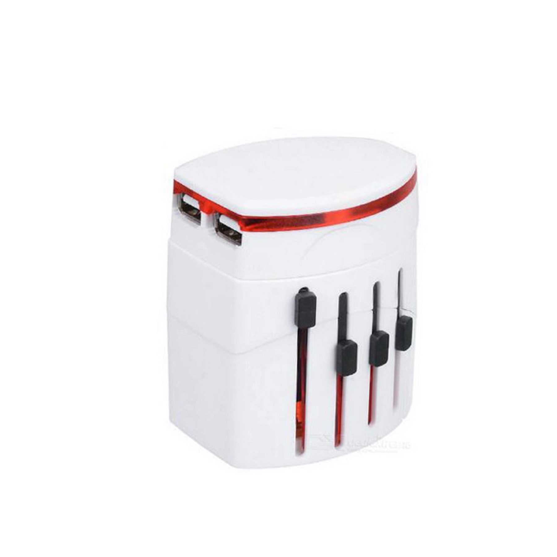Universal Travel Adaptor Plug with 2 USB Ports 14