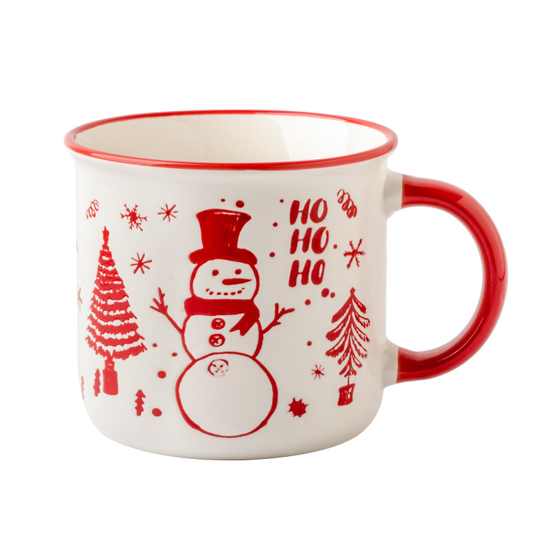 Festive Cartoon Ceramic Christmas Mug 3