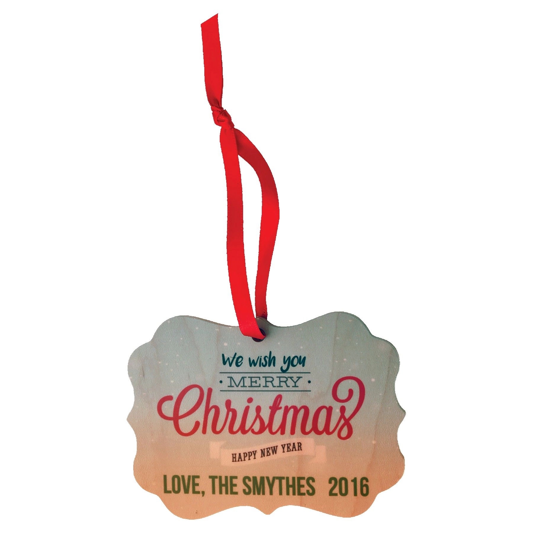 4" x 2.75" Benelux Matte Maple Unisub Sublimatable Ornament 2