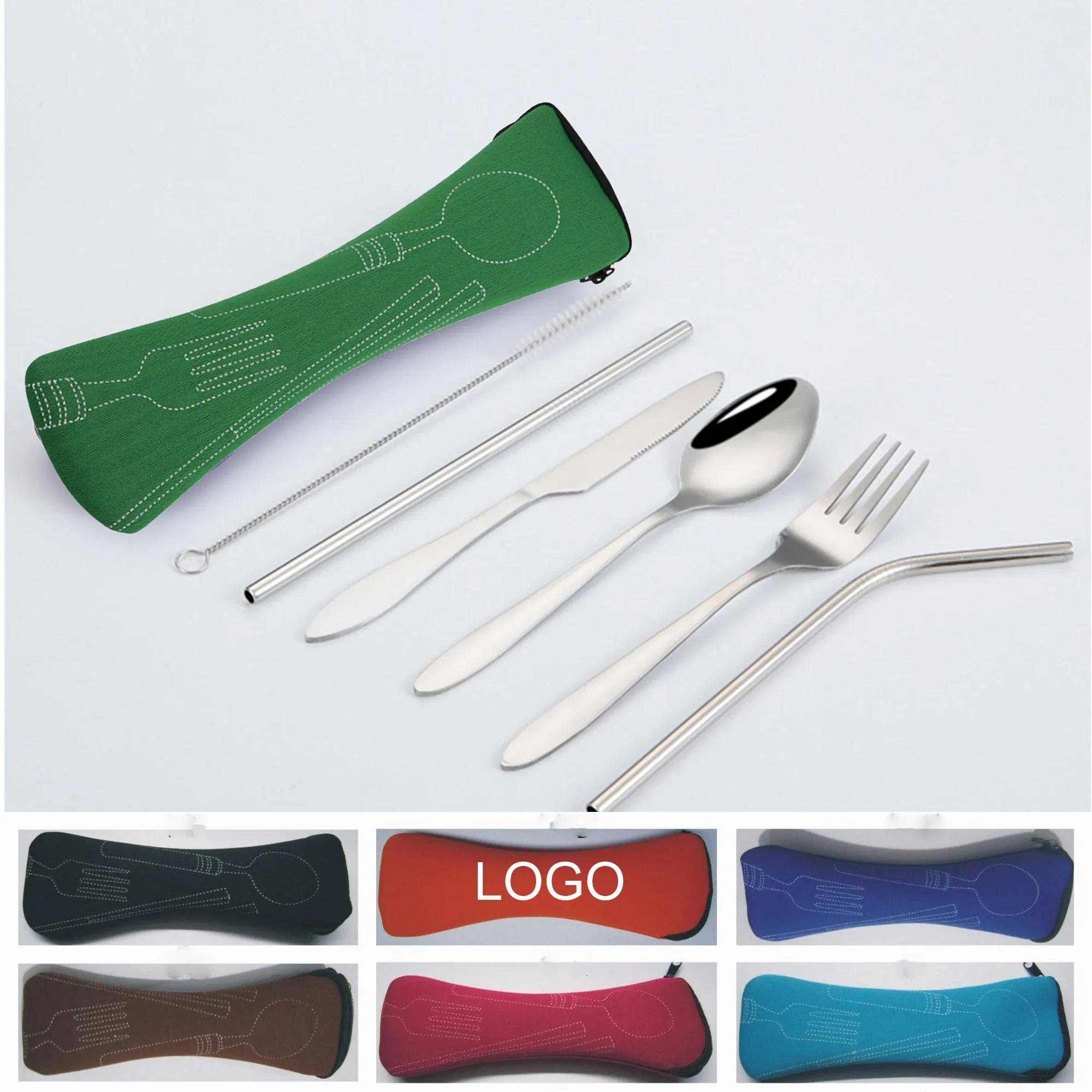 Stainless Steel Ttableware Seven-piece Set