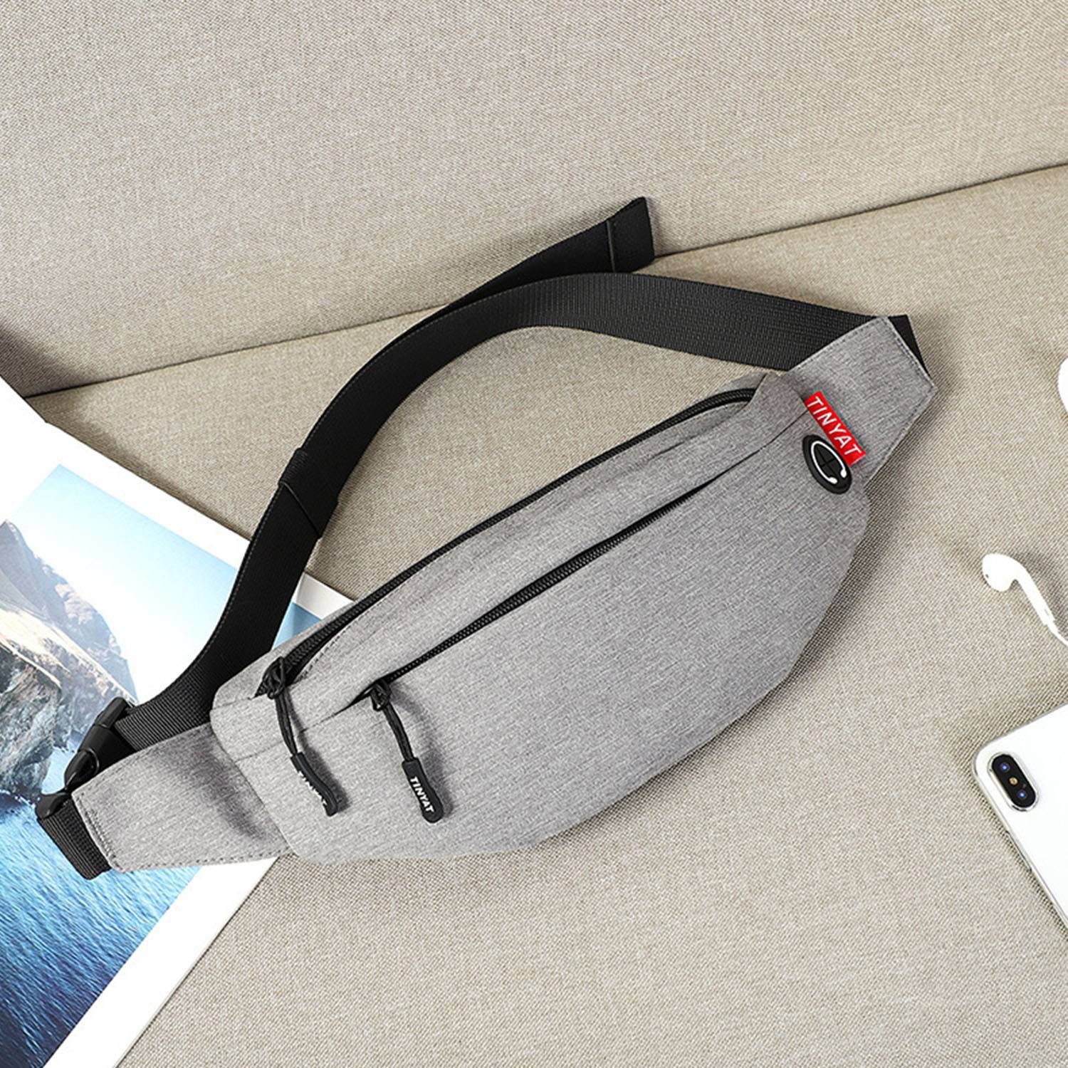 Nylon Outdoor Chest Sports Bag for men 3