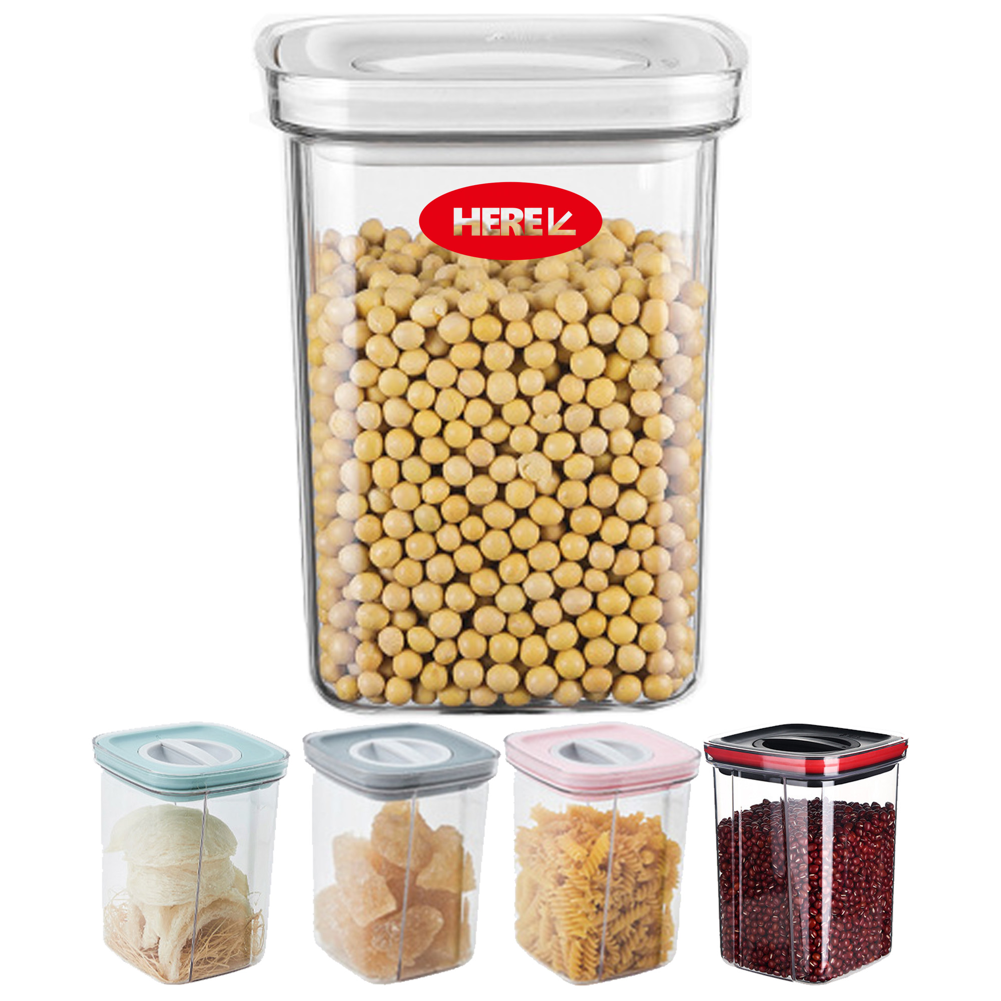 Kitchen storage jar 3