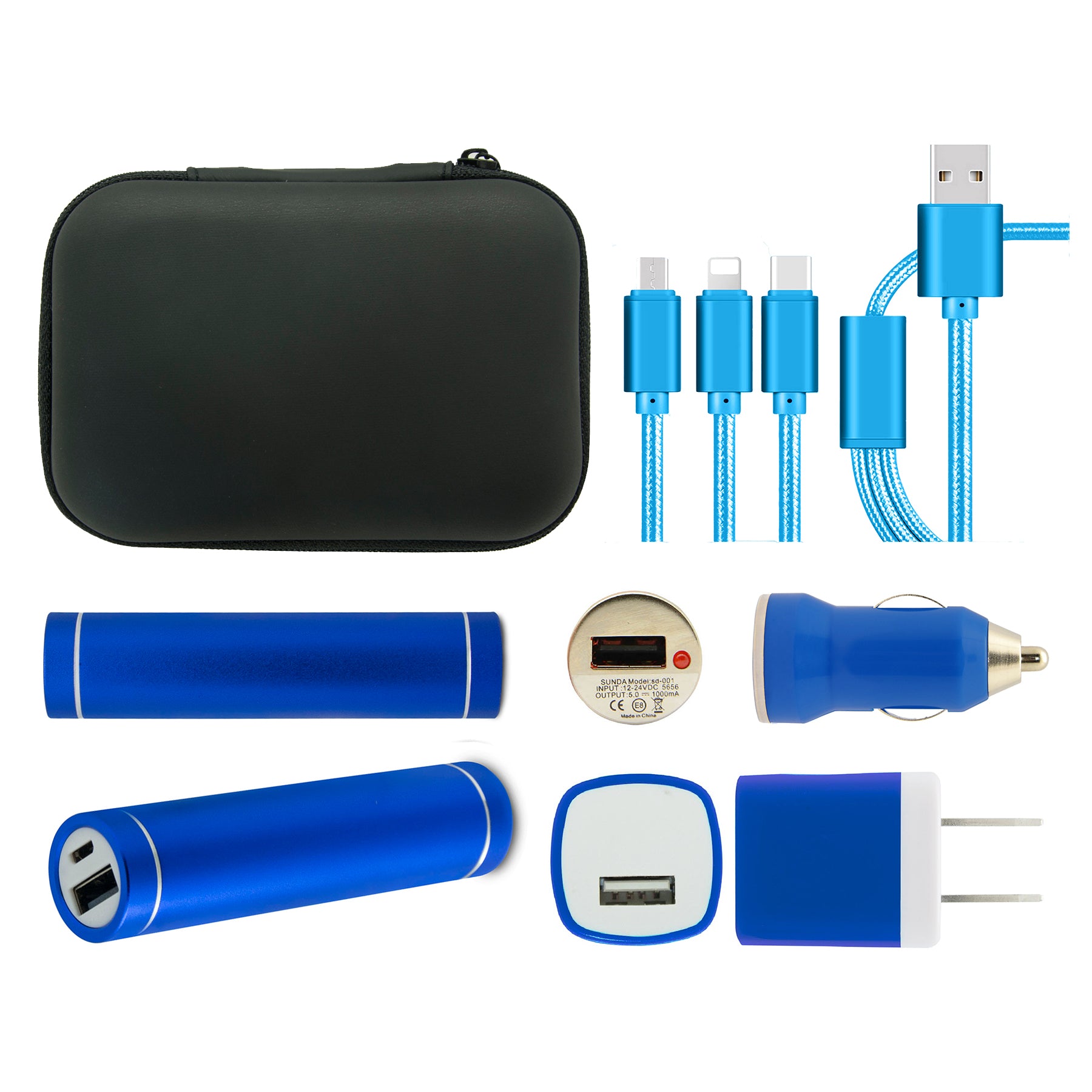 Itala Charging Set (4in1) 2000mAh 3