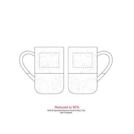 Speckled Wayland Ceramic Mug 13oz 98