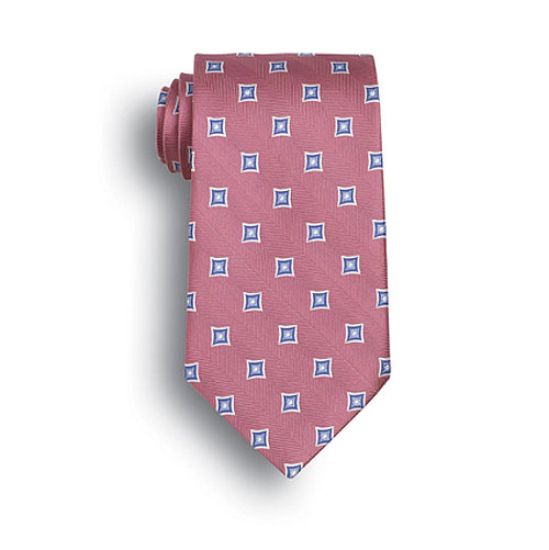 Pink Vasari Polyester Tie 2