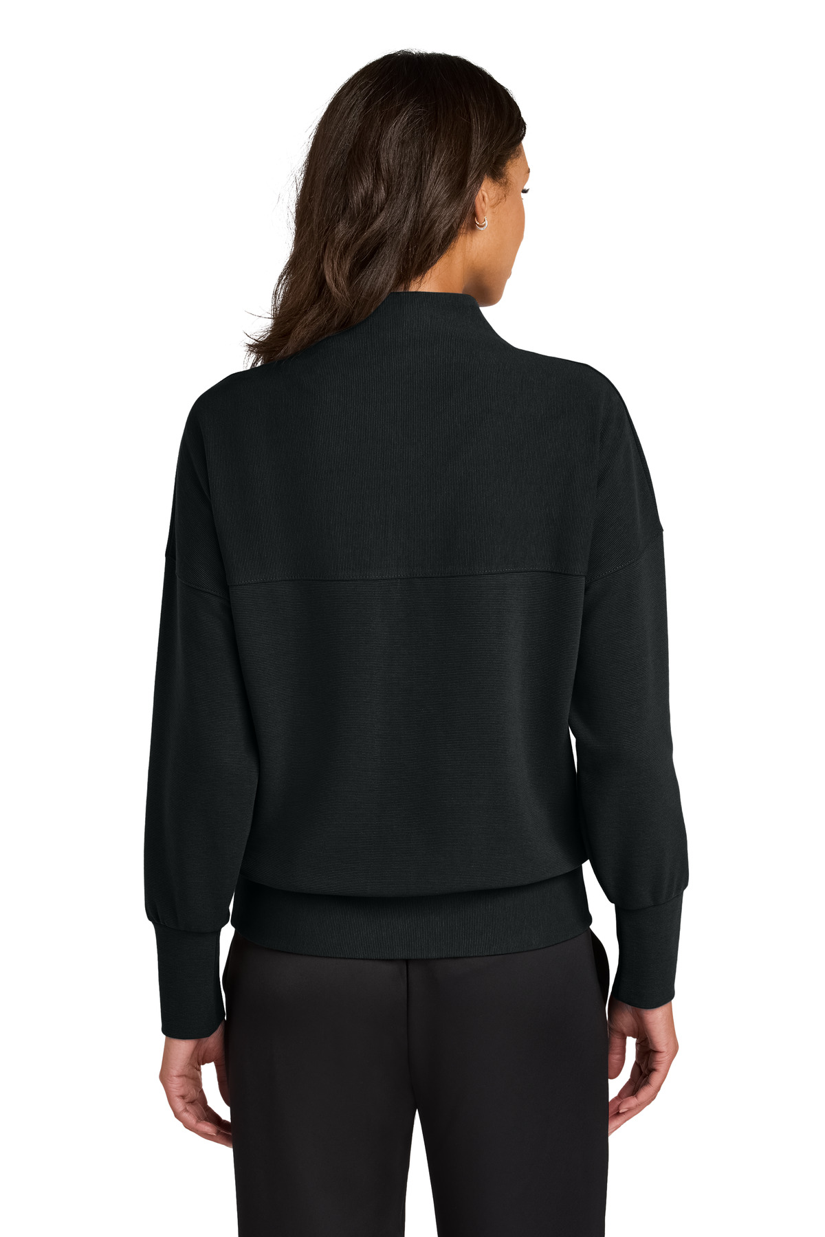 Mercer+Mettle Women's Linear Texture 1/4-Zip MM3041 20