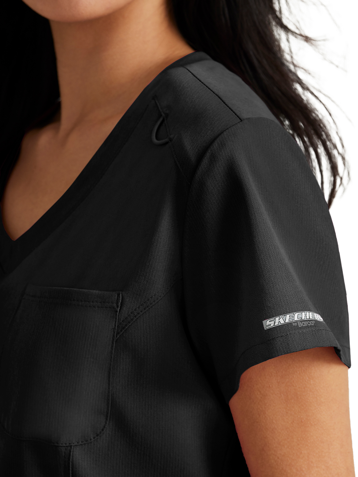 Skechers - Women's One-Pocket V-Neck Dignity Tuck-In Scrub Top 34