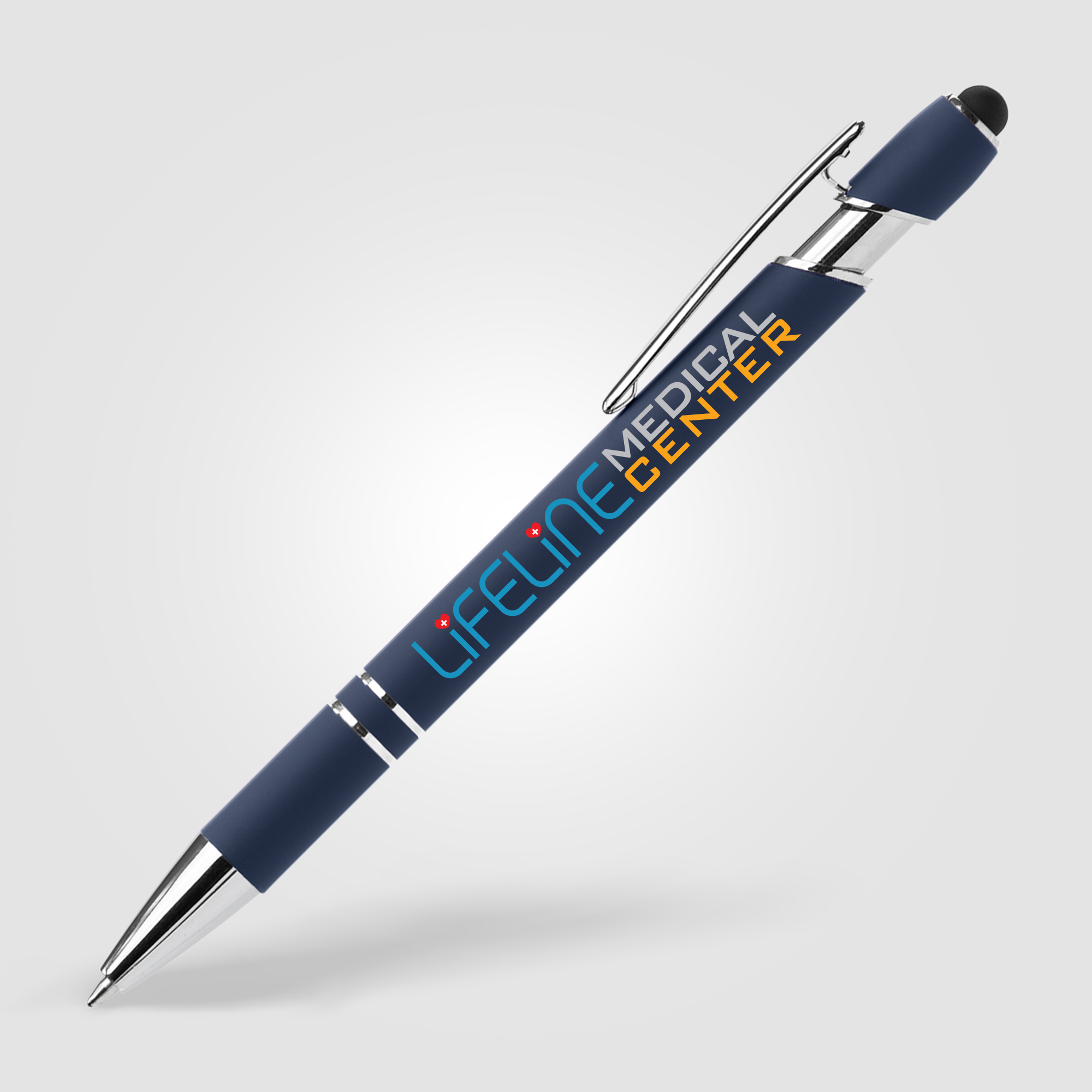 Ellipse Softy Recycled Aluminum Pen w/ Stylus + Anti-Fraud Ink 7