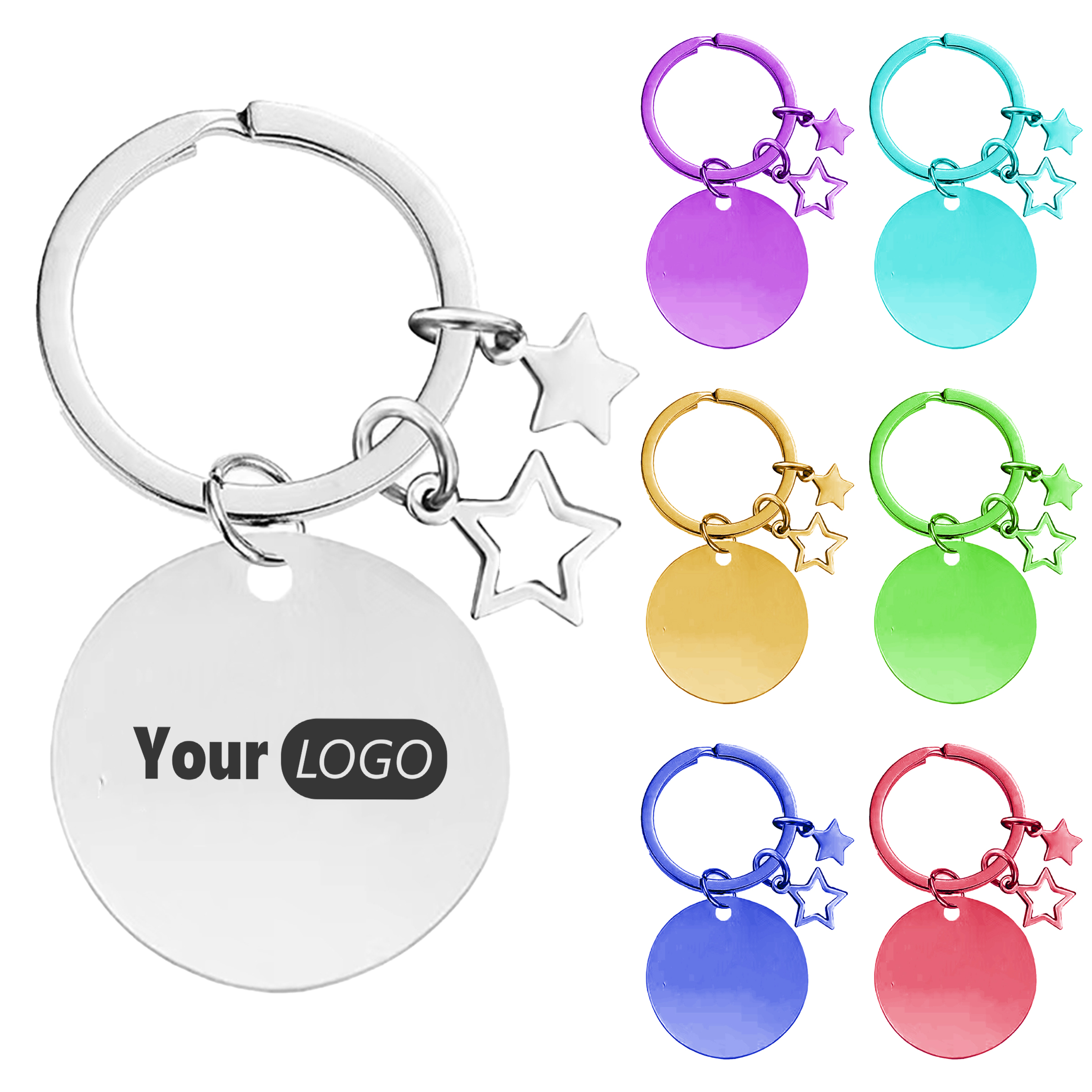 Metal Personalized Keychain For Branding 1