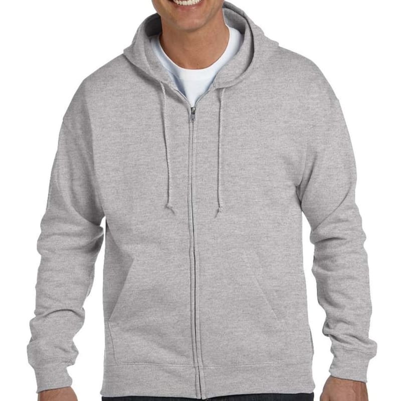 Hanes 7.8 Oz. ComfortBlend® EcoSmart® 50/50 Full-Zip Hoo 5