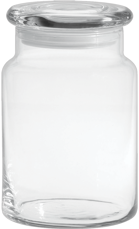 26 oz. Apothecary Jar w/Flat Lid 13