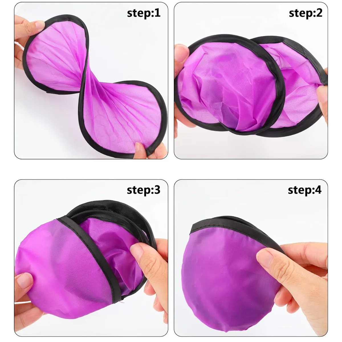 Nylon Foldable Flying Disc 3