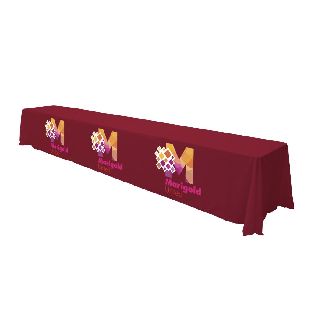 16' Standard Table Throw (Full-Color Front Only) 20