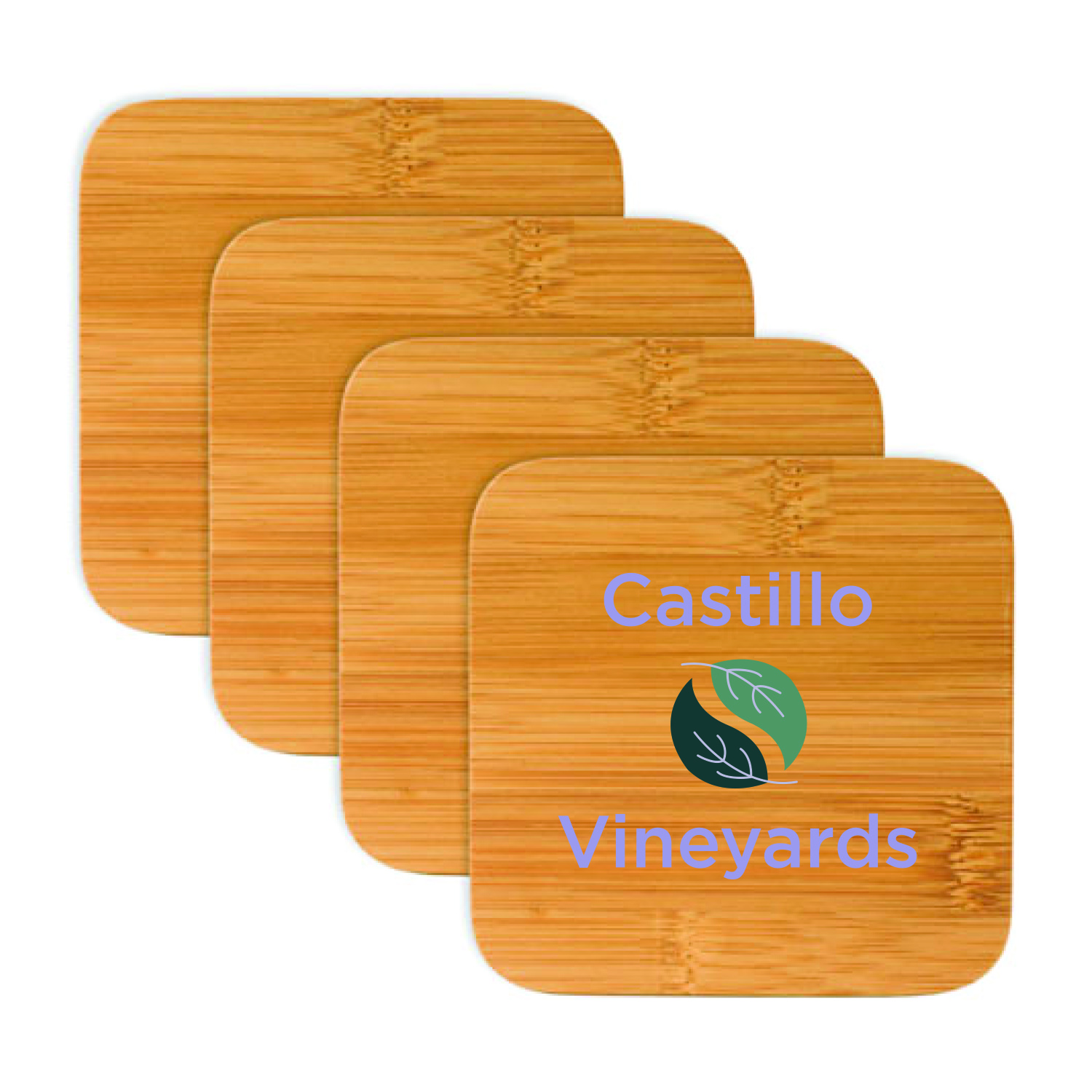 True® Stack: Bamboo Coaster