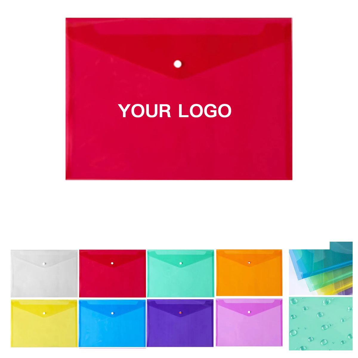 Document Organizer Folder with Waterproof Surface 7