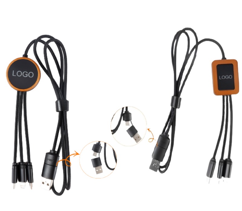 39 inch Eco-friendly LED Multifunction Type-C Charging Cable 3