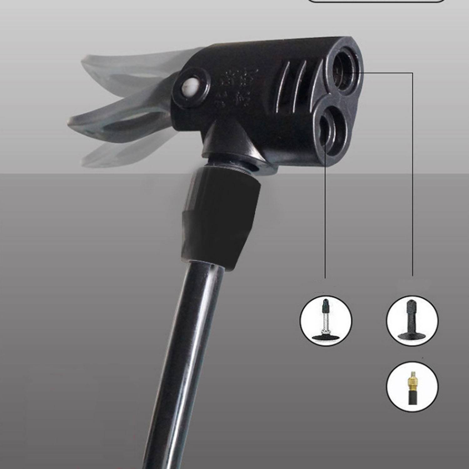 High Pressure Stand Bike Pump 7