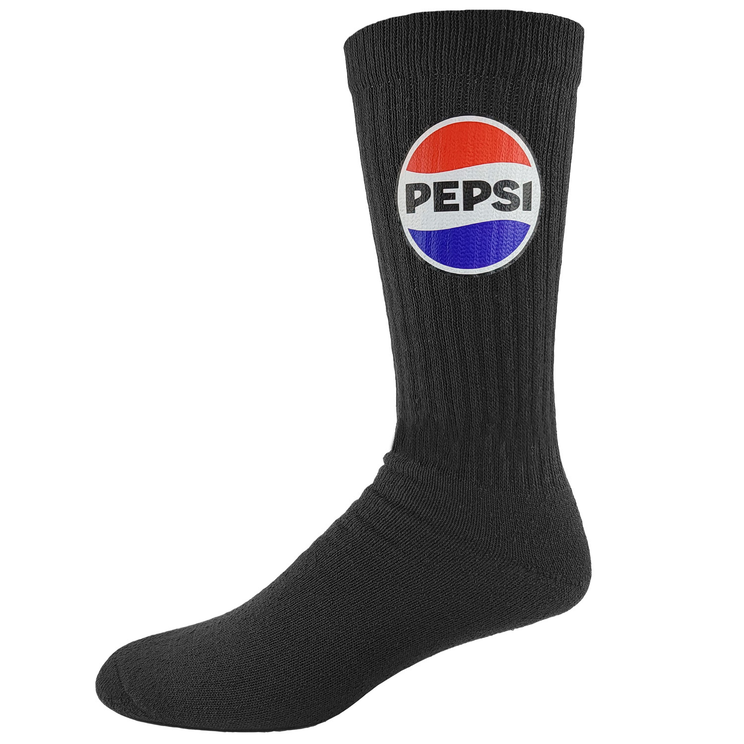 Medium Weight Crew Length Work Socks with Oversized DTF 4