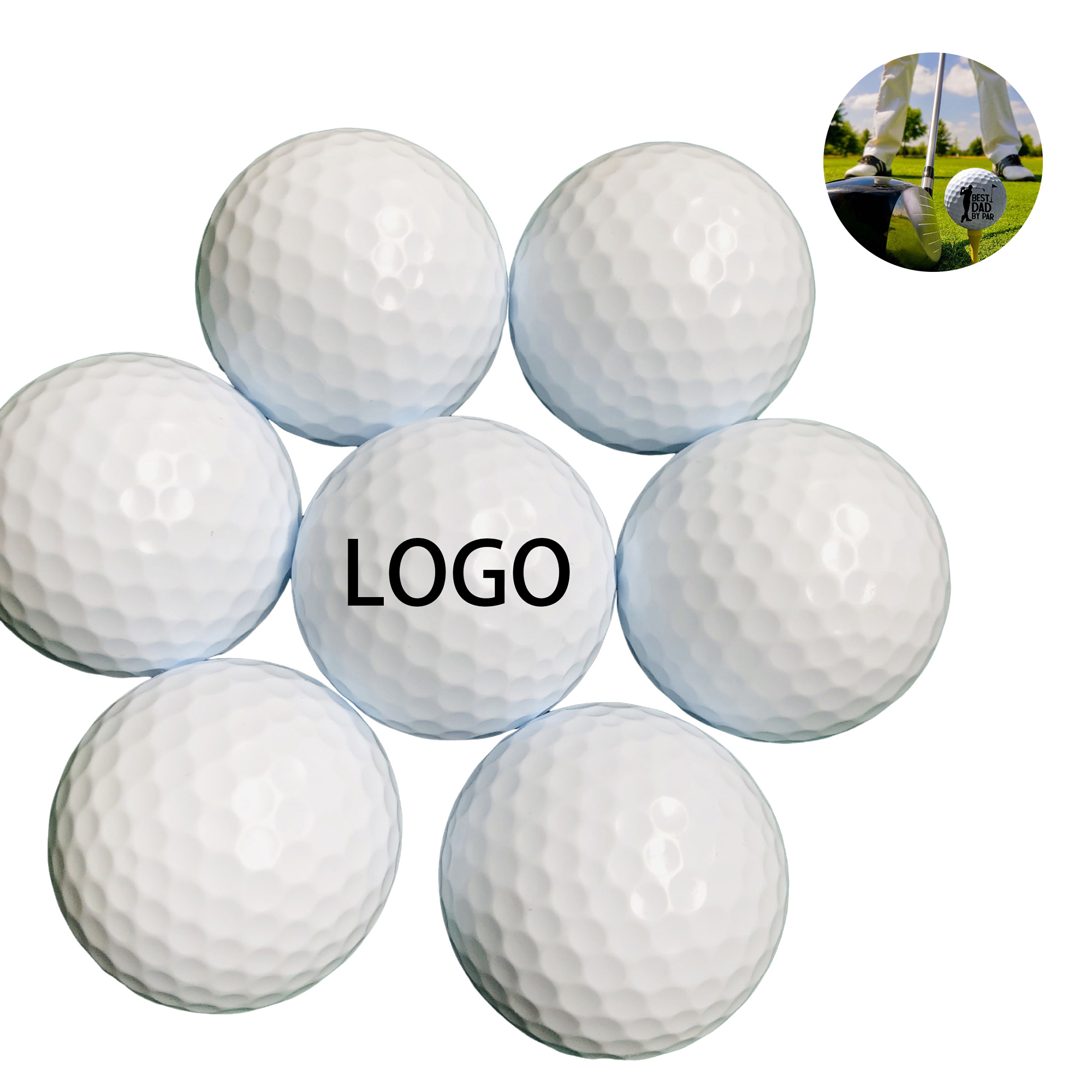 Elasti-Drive 3-Layer Golf Ball 2
