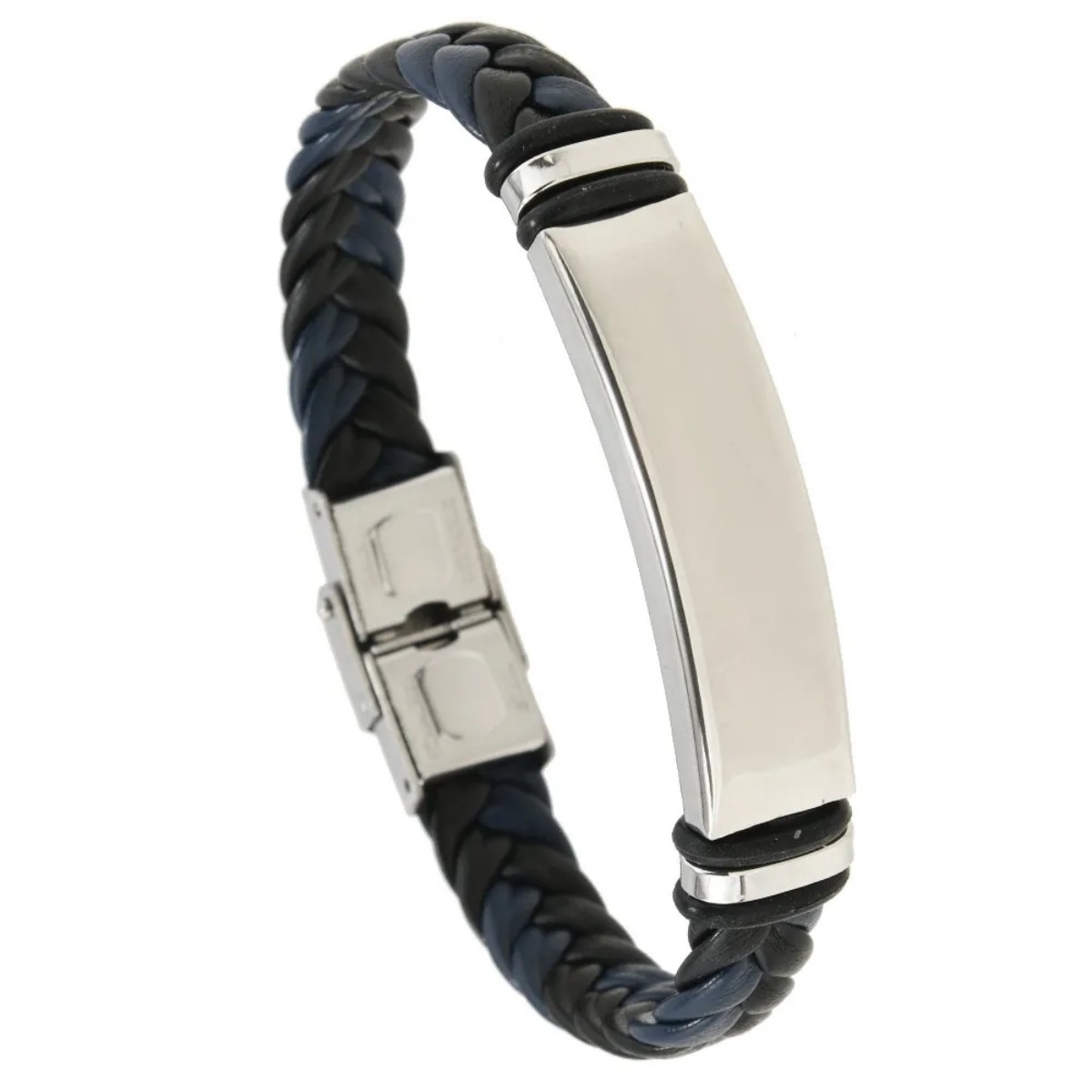 Stainless Steel Leather Wrist Strap 9