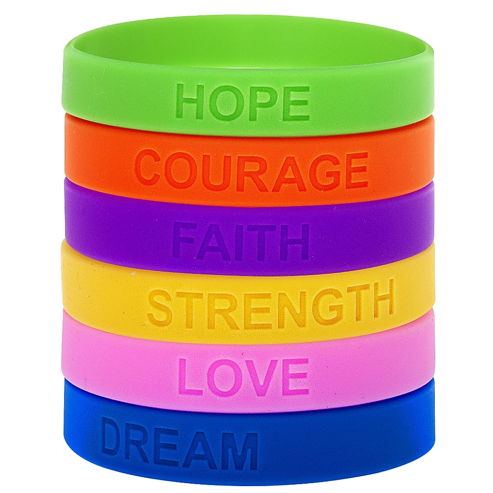 Promtional Silicone Bracelets 6