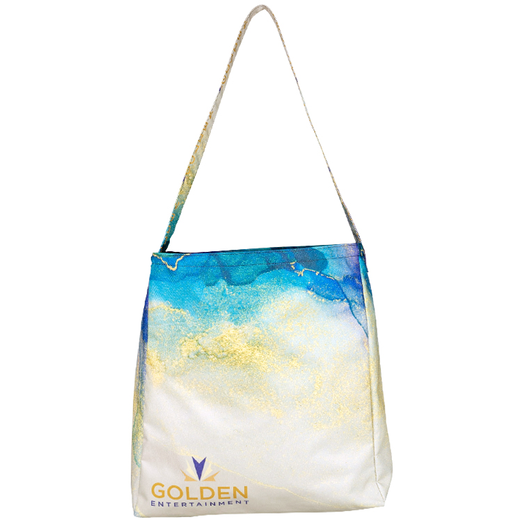 Shoulder Strap Side Gusset Tote (16"H x 14"W x 5"D) 2