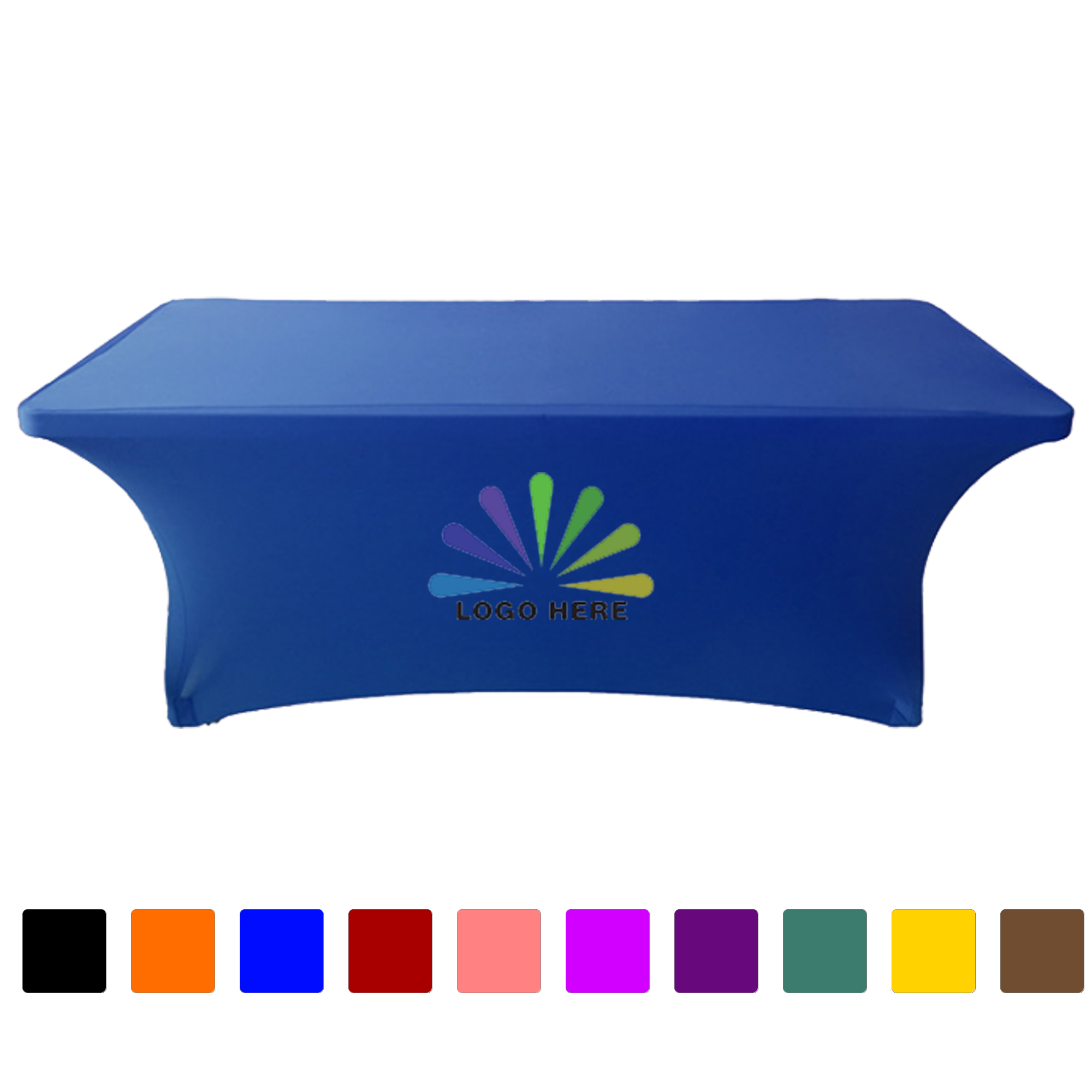 5FT 230 GSM Fitted Stretch Table Cover 2
