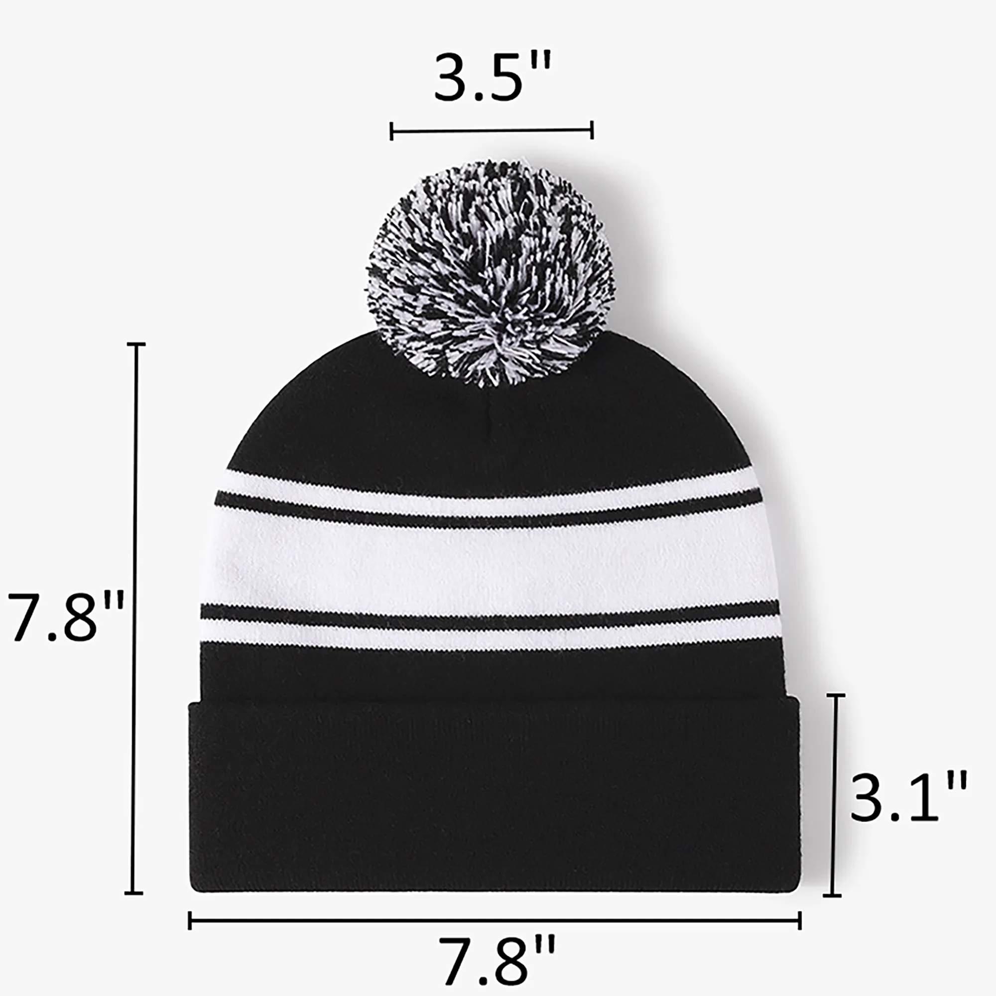 MOQ50Pcs Completely Custom Knitted Beanie 2