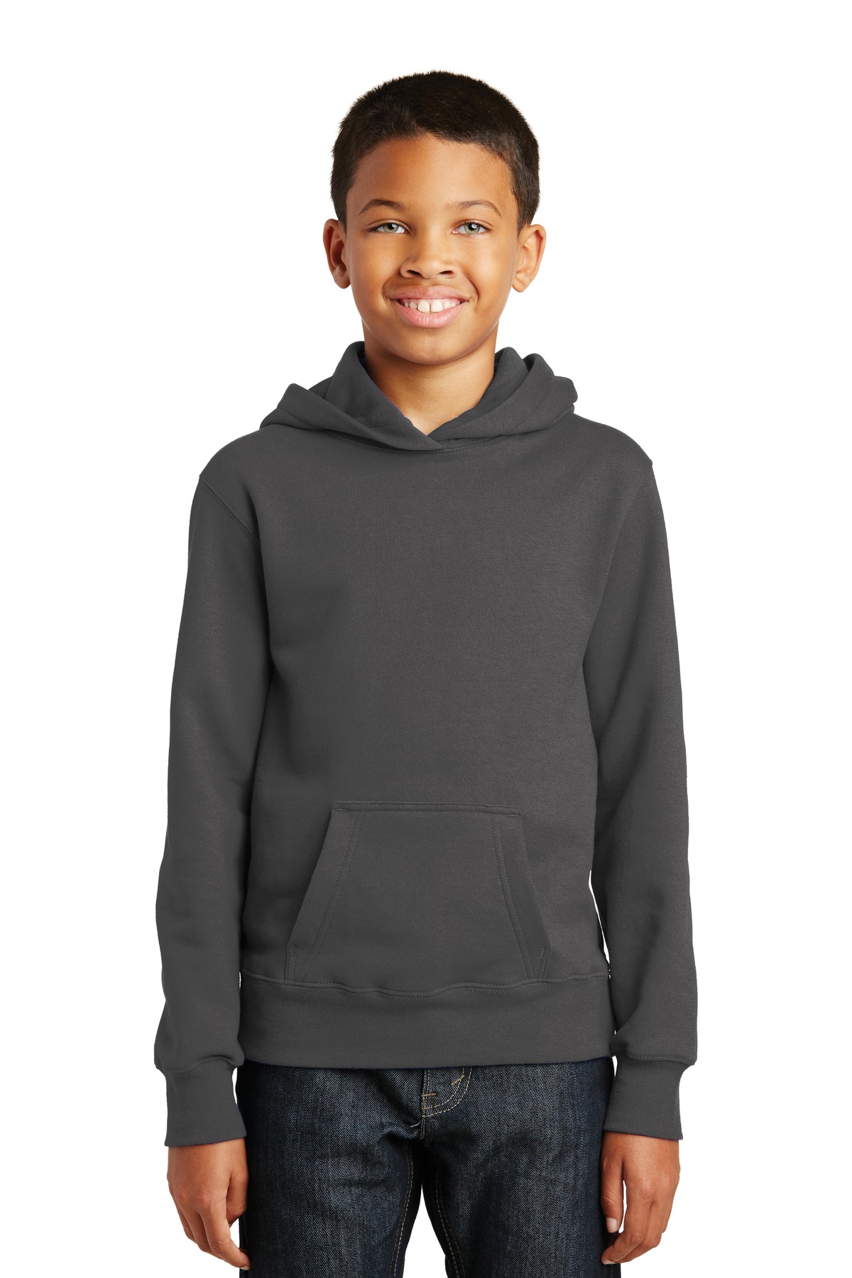Port & Company® Youth Fan Favorite Fleece Pullover Hooded Sweatshirt 48