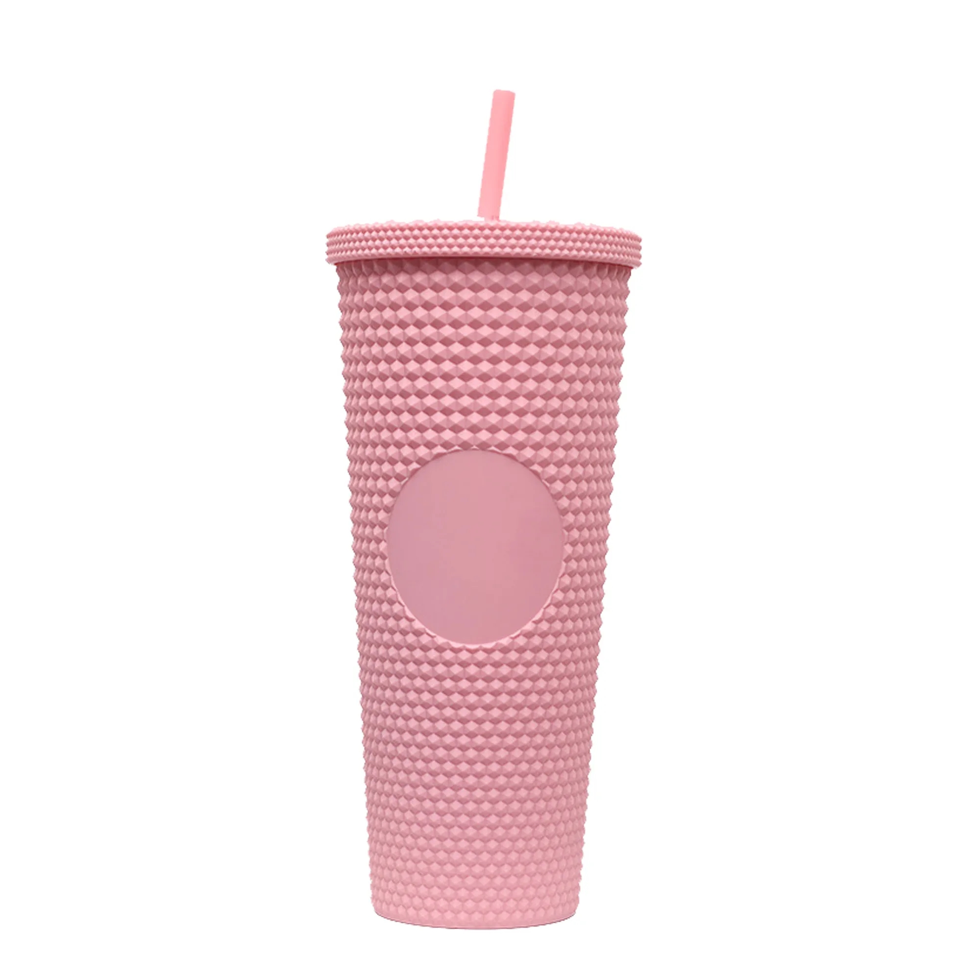 24 Oz Studded Reusable Plastic Cup 5
