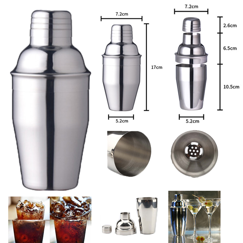 12oz.Stainless Steel Cocktail Shaker 1