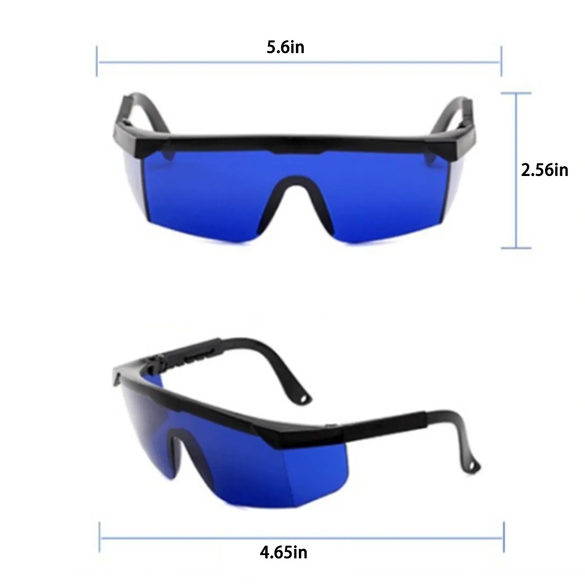 Side Shield Unisex Laser Safety Eyewear Glasses Goggles 3