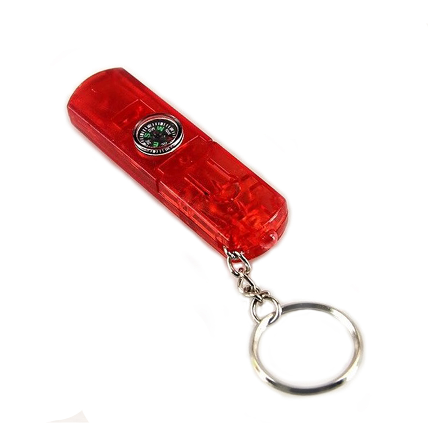 3-in-1 Compass and Whistle LED Keylight 6