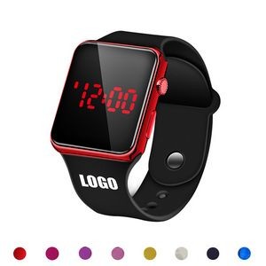 Sports Watch With Digital Square Dial Adjustable Band Detachable Design 26