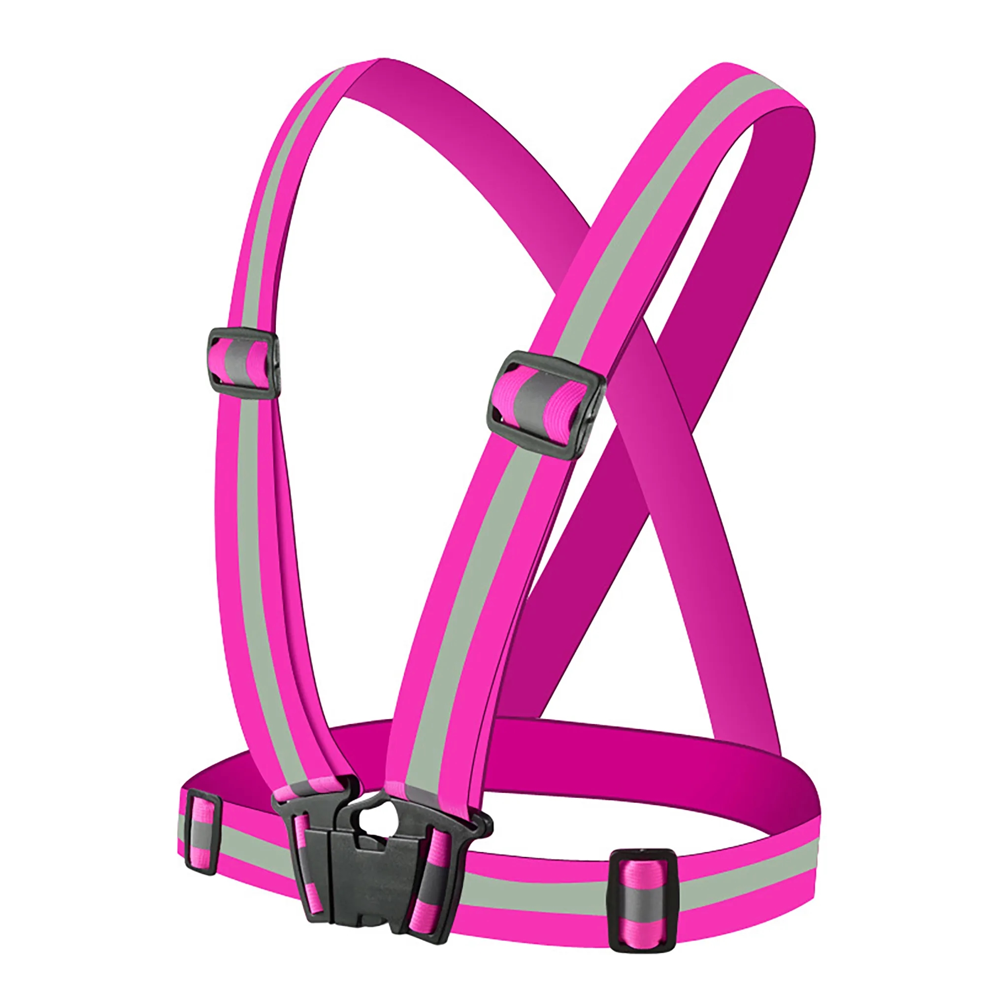 Adjustable Reflective Safety Running High Visibility Belt 7