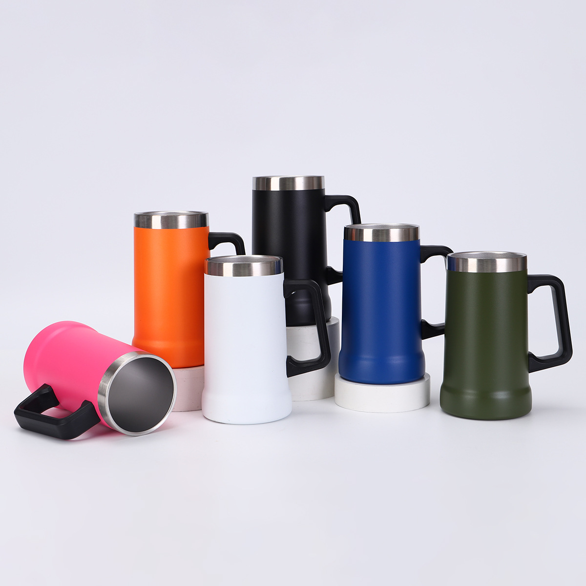 23.7oz Large Stainless Steel Insulated Beer Mug 3