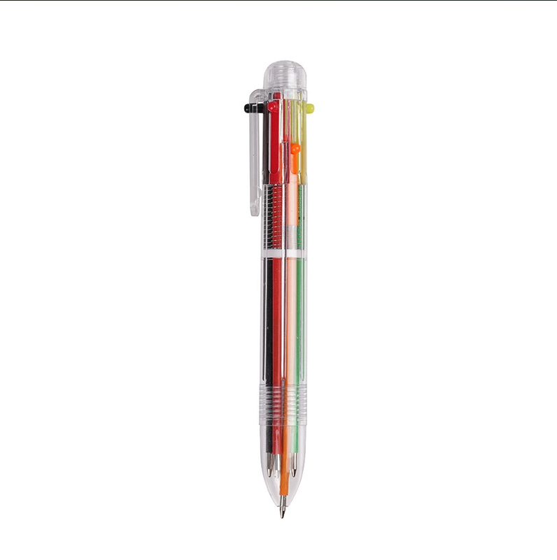 6 Colors Retractable Ballpoint Pen 1